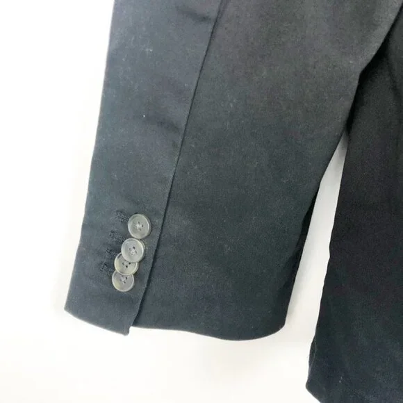 Goodthreads Blazer Men's Size XXL Black Slim-Fit Stretch Twill Academia NWT